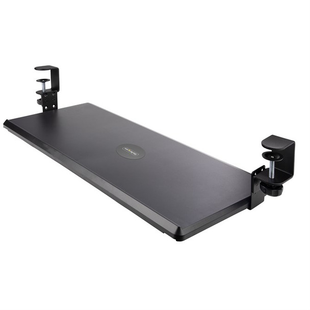 StarTech.com Under-Desk Keyboard Tray Clamp-on Ergonomic Keyboard Holder Up to 1 KEYBOARD-TRAY-CLAMP1