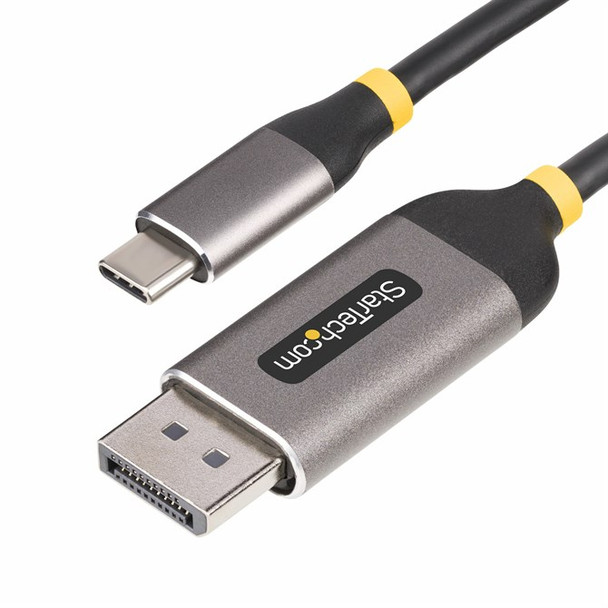 StarTech.com 10ft 3m USB-C to DisplayPort Adapter Cable 8K 60Hz 4K 144Hz HDR USB 142-USBC-DP-8K-10F