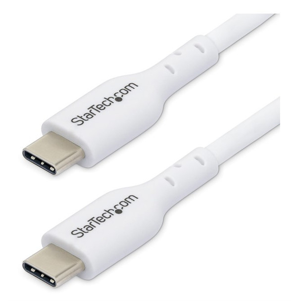 StarTech.com 1m 3.3ft White USB-C Charging Cable USB C Cable USB 2.0 Type-C Lapt USB2CC1MNCWHE