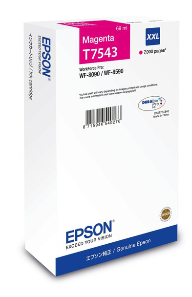 Epson C13T75434N Wf-8090 / Wf-8590 Ink C13T75434N