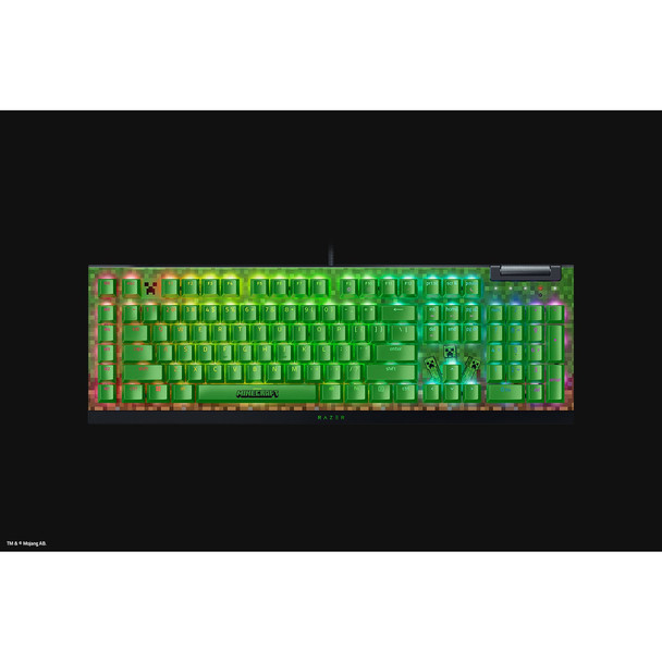 Razer BlackWidow V4 X Wired USB Mechanical QWERTY RGB LED Green RZ03-04704100-R3M1