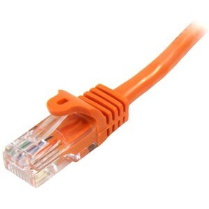 Startech 10M Orange Cat5E Patch Cable With Snagless Rj45 Connectors Long Etherne 45PAT10MOR