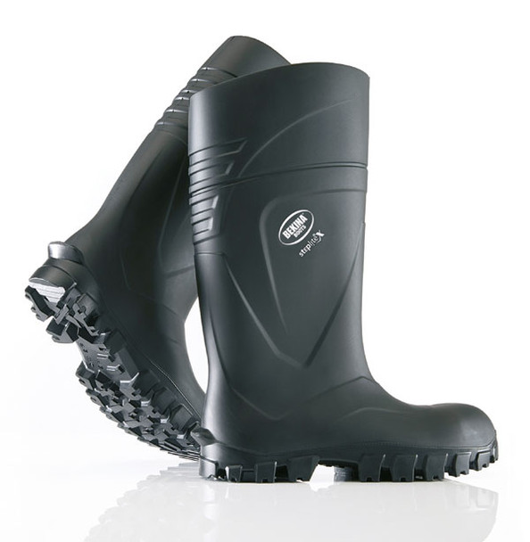 Bekina Steplite X Solid Grip Full Safety Non Metalic Wellingtons S5 Black Size 1 BNXAN9P808012