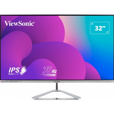Viewsonic VX3276-MHD-3 32-" Full Hd Frameless Ips Monitor 1080P 1920 X 1080 Reso VX3276-MHD-3
