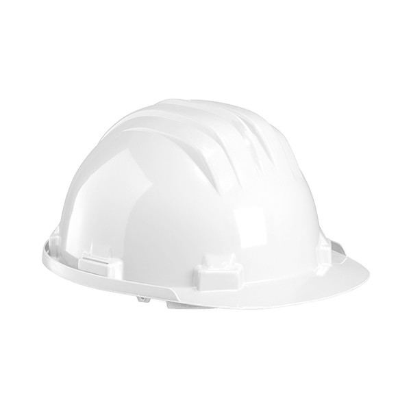 Climax Slip Harness Safety Helmet White CX5RSW