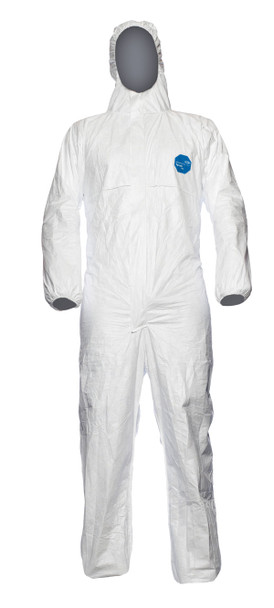 Tyvek® 500 Xpert Hooded Coverall White Size S TBSHS