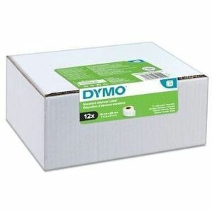 Dymo Lw Valuepack Standard Address Labels 28 X 89 Mm 12 Rolls 2093091. Product C 2093091