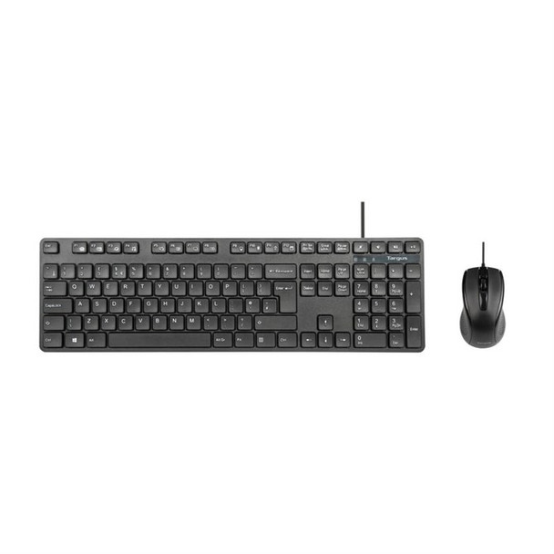 Targus AKM622 keyboard Mouse included Universal USB QWERTY  English Black AKM622UK