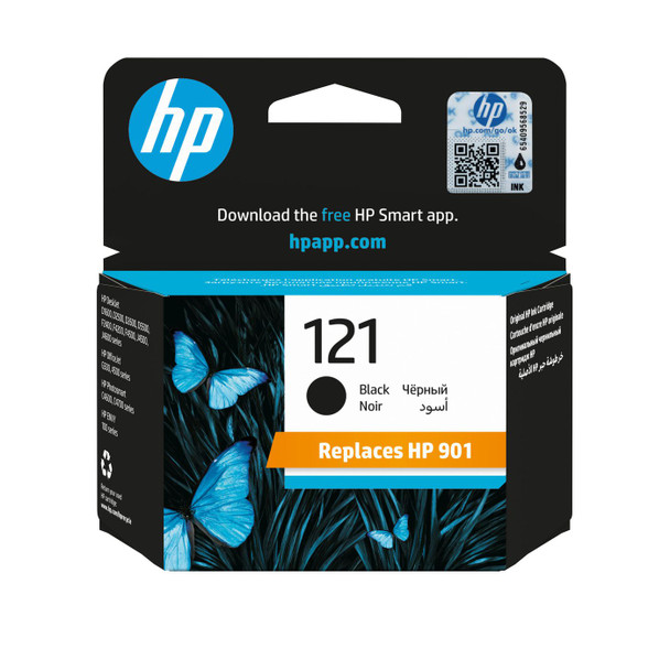 HP CC640HE Ink Black No. 121 CC640HE