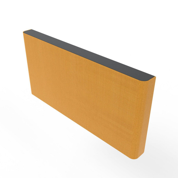 Heckler Design H735-BG-HY AV Credenza 4U - Black Grey H735-BG-HY