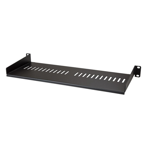 StarTech.com 1U Server Rack Shelf - Universal Vented Rack Mount Cantilever Tray CABSHELF1U7V
