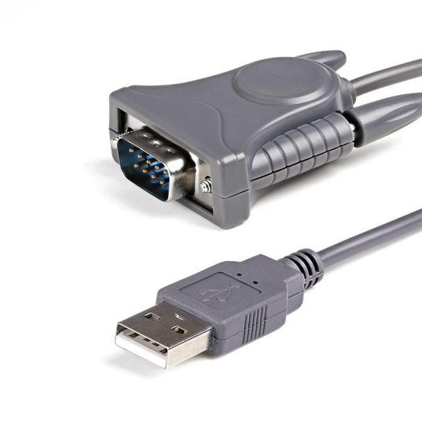 StarTech.com 3ft 91cm 1-Port USB to Serial Cable DB9/DB25 RS232 to USB Converter ICUSB232DB25