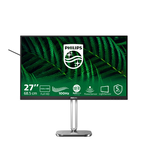 Philips 27B2G5200 27" Class Full Hd Led Monitor 16:9 Charcoal 68.6 Cm 27" Viewab 27B2G5200/00