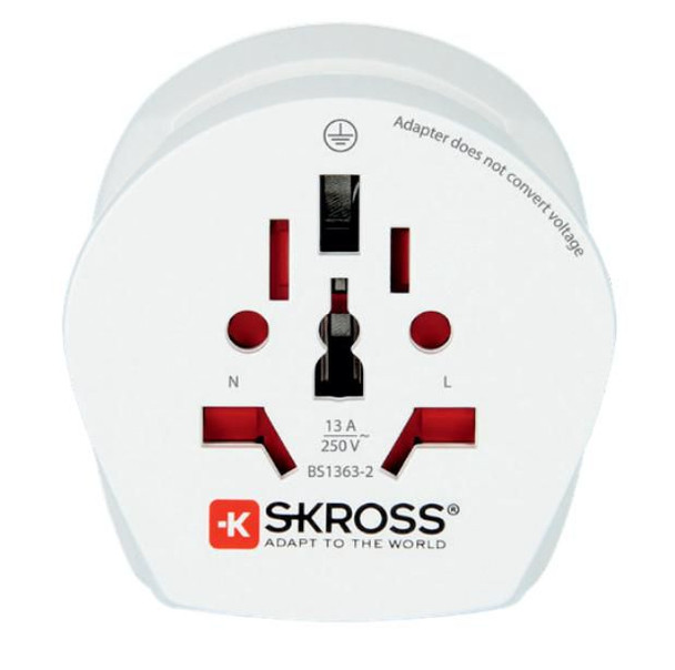 SKROSS 1.500202-E Power Plug Adapter Type F 1.500202-E