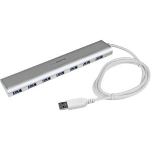 Startech 7-Port Usb Hub Usb A To 7X Usb-A Ports Usb 5Gbps Self-Powered Portable ST73007UA