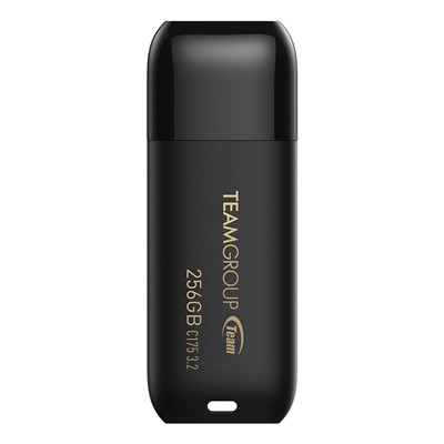 Team C175 256Gb Usb 3.2 Black Usb Flash Drive TC1753256GB01