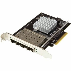 Startech Quad Port 10G Sfp+ Network Card Intel Xl710 Open Sfp+ Converged Adapter PEX10GSFP4I