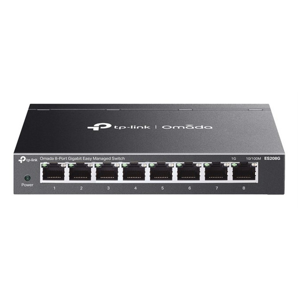 Tp-Link ES208G Omada 8-Port Gigabit Easy Managed Switch 8X Gb Ports Metal Casing ES208G