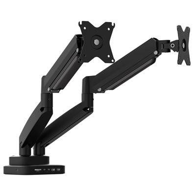 J5create Ergonomic Dual-Monitor Mount With Docking Station JTSA302-N