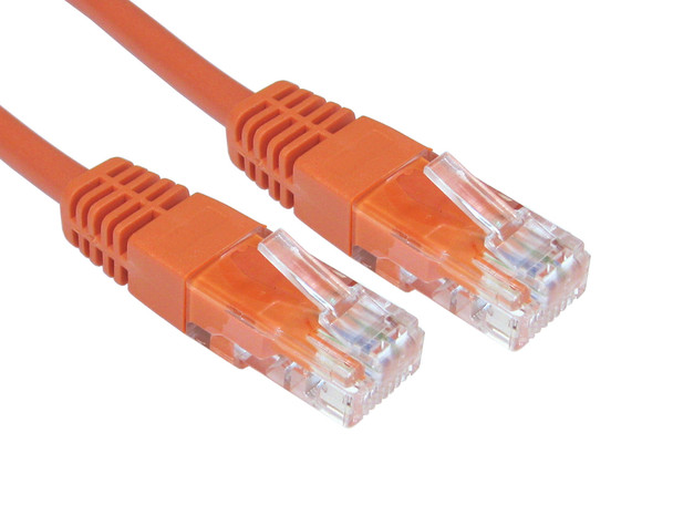 CMS Cables 2m Cat5e Networking Patch Cable - Orange URT-602/O