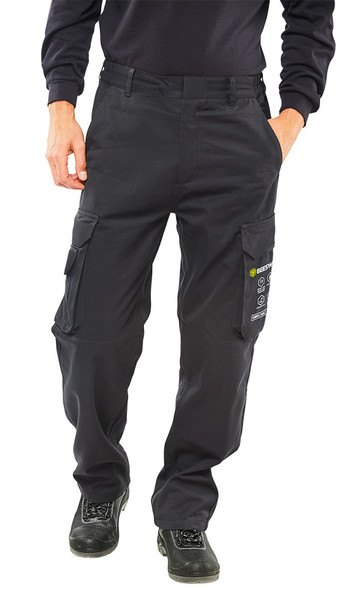 Beeswift Arc Compliant Trousers Navy Blue Size 32S CARC4NB32S