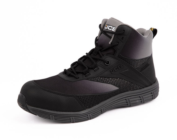 Jcb Hydradig Safety Boot Grey / Black Size 12 JCB801GYBL12