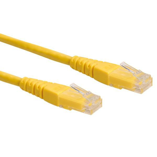 Roline 21.15.1542 Utp Patch Cord Cat.6. Yellow 21.15.1542