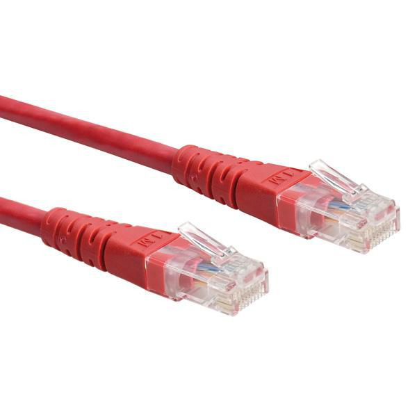 Roline 21.15.1551 Utp Patch Cord Cat.6. Red 3M 21.15.1551