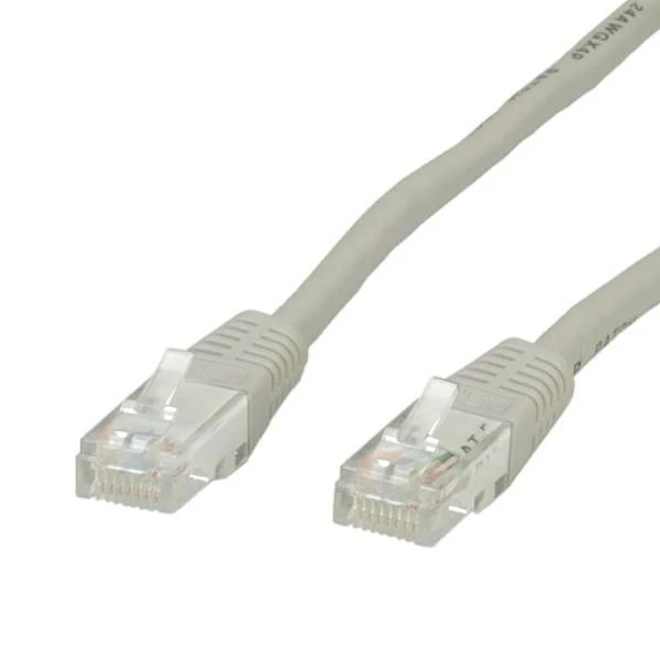 Value 21.99.0950 Utp Patch Cord. Cat.6. Grey 21.99.0950