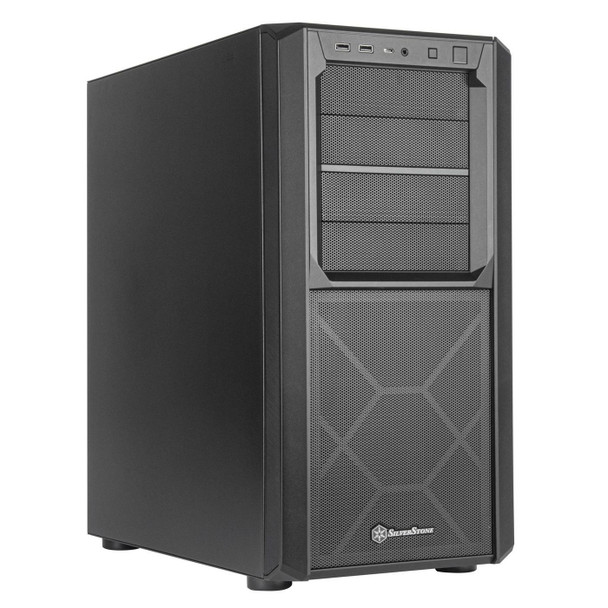 Silverstone SST-SED1-B Seta D1 Midi Tower Black SST-SED1-B