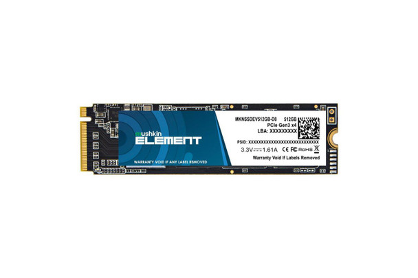 Mushkin MKNSSDEV512GB-D8 Element M.2 512 Gb Pci MKNSSDEV512GB-D8