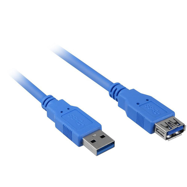 Sharkoon 4044951010899 Usb 3.0 MF Usb Cable 3 M 4044951010899