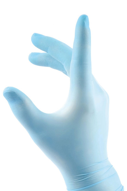 Beeswift Nitrile Disposable Powder Free Gloves Blue Size L NDGPF50NBL