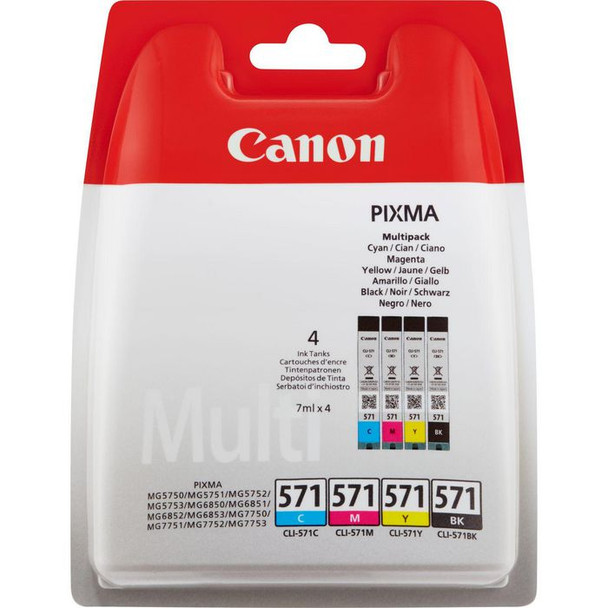 Canon 0386C004 CLI-571 C/M/Y/BK 0386C004
