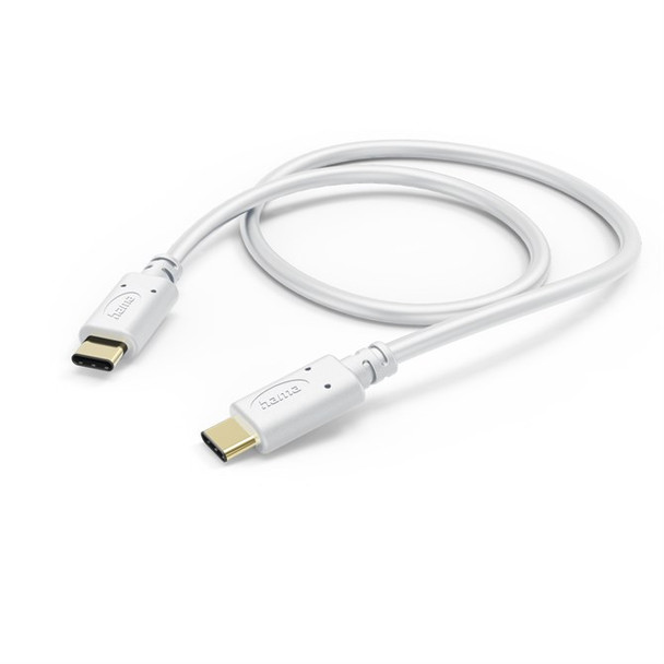 Hama Charging Cable USB-C - USB-C 1.5m White 00201592