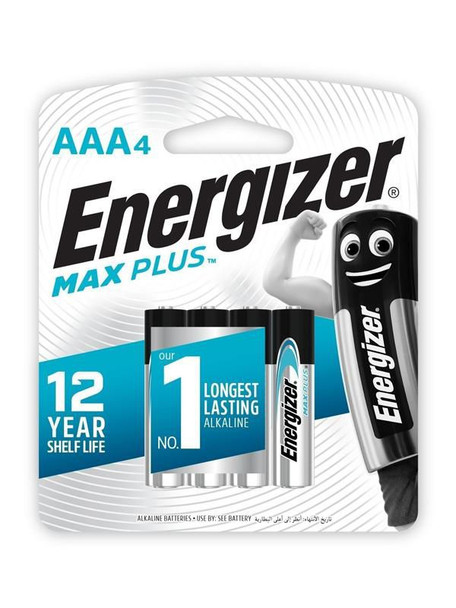 Energizer E303320600 Maxplus Aaa - 4 Pack E303320600
