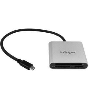 Startech Usb 3.0 Flash Memory Multi-Card Reader / Writer With Usb-C Sd Microsd A FCREADU3C