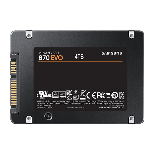 Samsung 870 EVO 4 TB 2.5" Serial ATA III V-NAND MZ-77E4T0B/EU