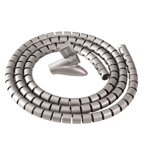 Fellowes CableZip Floor Cable flex tube Silver 1 pcs 9929801