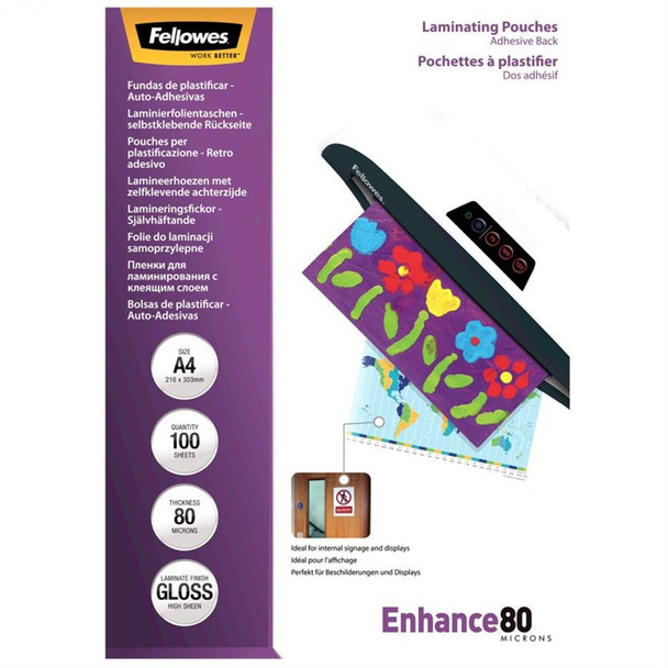 Fellowes 5302202 lamination film A4 100 pcs 5302202