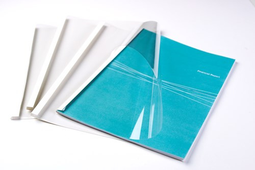 Fellowes 5391401 binding cover A4 Plastic Transparent White 100 pcs 5391401