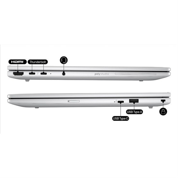 HP EliteBook 8 G1i 14 " Notebook AI PC Wolf Pro Security Edition Intel Core Ultr AD4M0ET#ABU