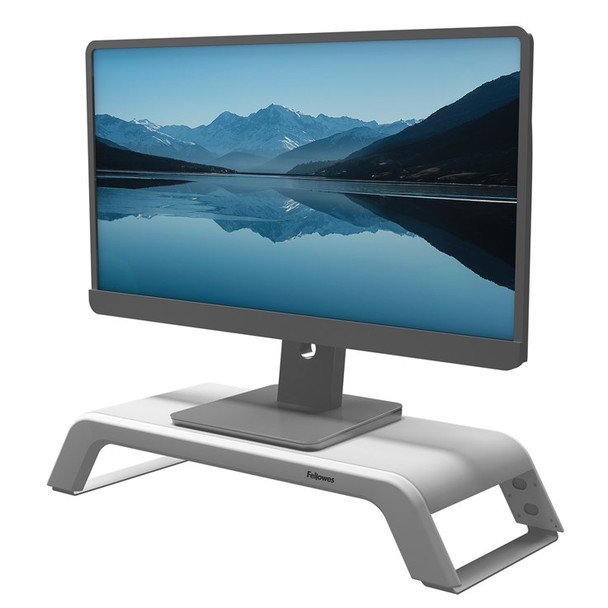 Fellowes Computer Monitor Stand with 3 Height Adjustments - Hana LT Monitor Rise 100016997