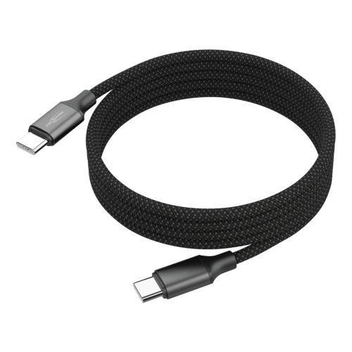 ANSMANN 1700-0186 Usb Cable 1.2 M Usb C Black 1700-0186