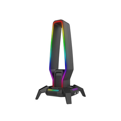 Marvo Scorpion HZ-10 Kobe 30 Usb Rgb Gaming Headset Stand And Hub Black HZ-10