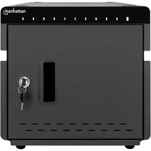 Manhattan Ipad To 11" 10-Bay Charging Cabinet Desktop Via Usb-C Also Other Table 715942