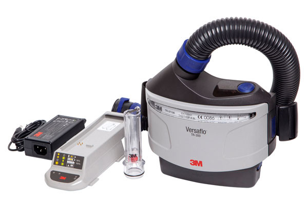 3M Versaflo Powered Air Turbo Respirator Starter Kit - Tr-315 Grey 3MTR315EPLUS