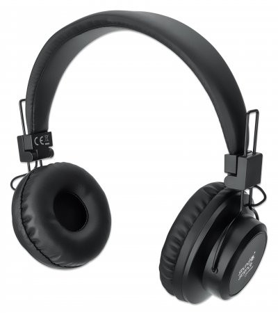 Manhattan Bluetooth On-Ear Headset Microphone Fm Radio Integrated Controls 8 Hou 165389