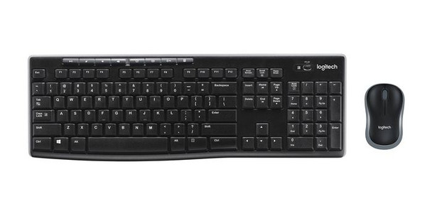 Logitech 920-010028 WIRELESS COMBO MK270 - BLACK - 920-010028