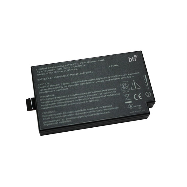 BTI 441814400099 compatible 94Wh 9-cell battery for GETAC B300 B300X 441814400099-BTI